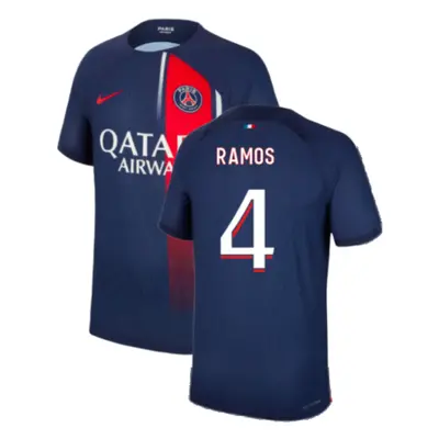 (M) PSG Home Shirt (Sergio Ramos 4)