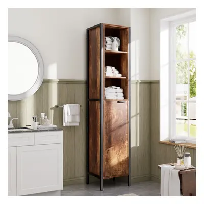 35 x x 160cm 5-tier Tall Storage Cabinet with Single-door