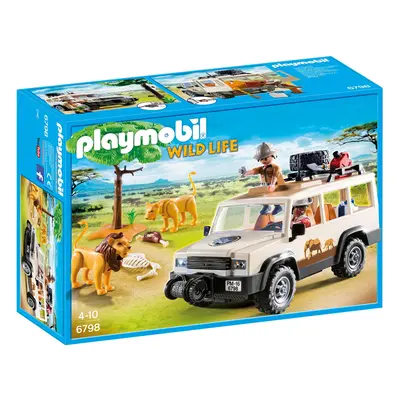 Playmobil Wildlife Safari Truck with Lions