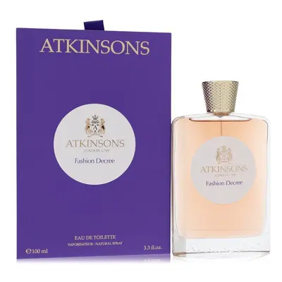 Atkinsons Fashion Decree Eau de Toilette 3.3 oz / 100ml New In Box