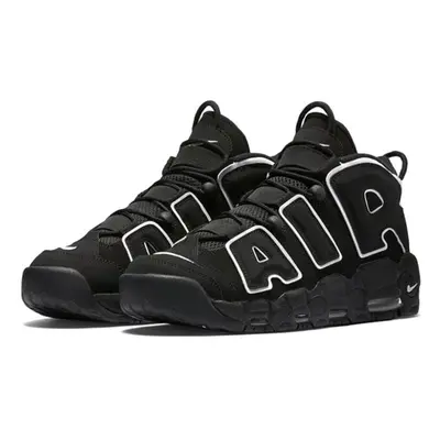 (UK11.5) Air More Uptempo black white