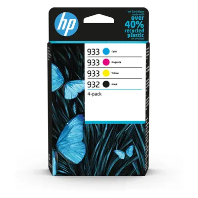 HP Black/933 Cyan/Magenta/Yellow 4-pack Original Inks.