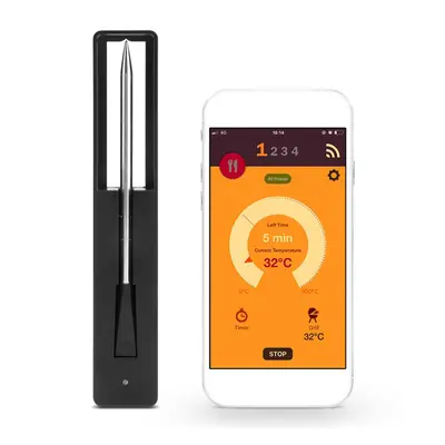 Meat Thermometer Wireless Digital Bluetooth Barbecue for Oven BBQ