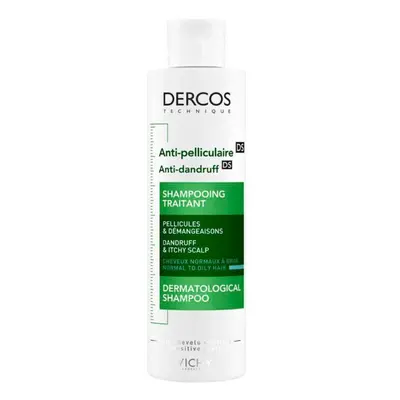 Vichy Dercos Anti Dandruff Shampoo For Normal To Oily Hair 200ml