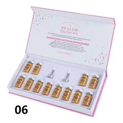 (as the picture, 06) 12pcs/box Bb Glow Long-lasting Liquid Foundation Essence Korean Semi-perman