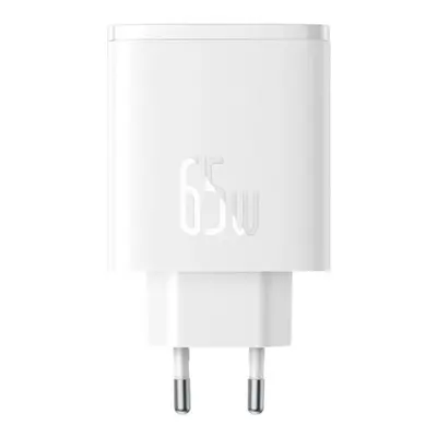 (White) Baseus Cube Pro Gan Fast Charger With Multi Ports