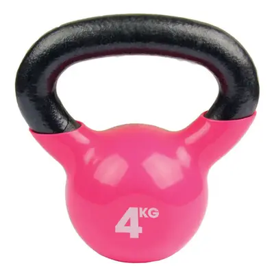 Fitness Mad Training Gym Training Home Kettlebell Weight Pink - 4kg