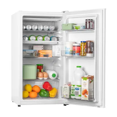 SIA HSTT90WH/E Table Top 90L refrigerator, recessed handle, reversible door, 2L bottle rack, Coo