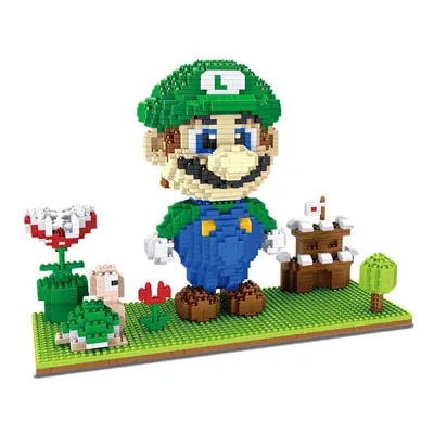 (BOx, JM- 3454) Mario Figure Sale | Blocks Mario Building Action | Compatible