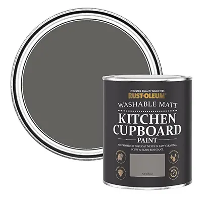 Grey Kitchen Cupboard Paint in Matt Finish - Art School 750ml