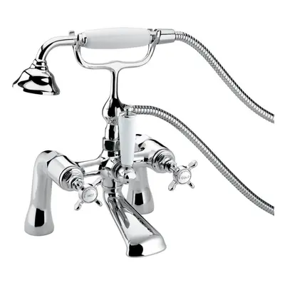 Bristan Bathroom Bath Shower Mixer Tap Chrome Traditional N BSM C CD