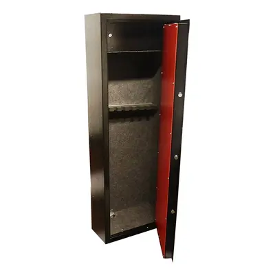 Deluxe Model Shotgun Cabinet With Built In Ammo Safe