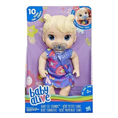 Baby Alive Baby Lil Sounds Blonde Hair Baby Doll