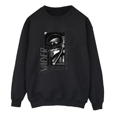 (M, Black) Star Wars Mens Obi-Wan Kenobi Sith SciFi Collage Sweatshirt