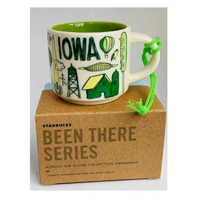 Starbucks Been There Series Iowa Mug Ornament 2oz