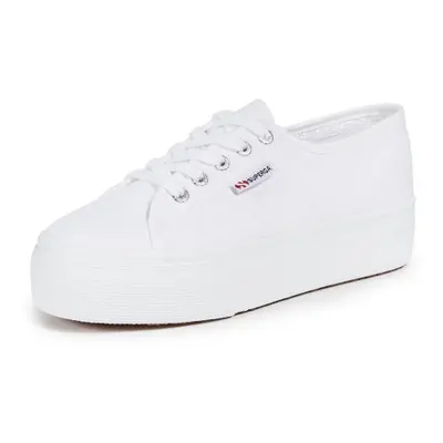 Superga womens Acotw Platform Fashion Sneaker White US