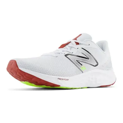 New Balance Men's Fresh Foam Arishi V4 Running Shoe Quartz Grey/Brick Red Wide