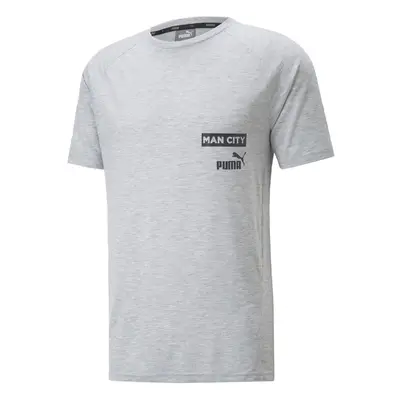 (XL) Man City Casuals Tee (Light Grey)