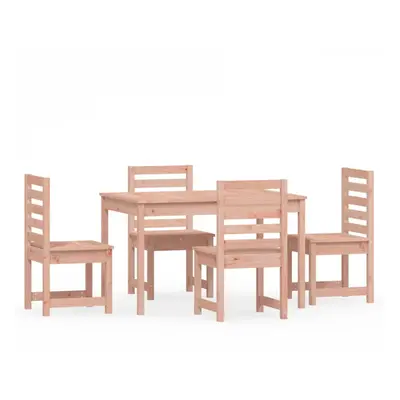 (natural douglas) vidaXL Garden Dining Set Patio Dining Table and Chair Piece Solid Wood Pine