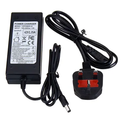 42V 1.35A Output Voltage 36V Lithium Battery Charger For Electric Bicycle Motorcycle