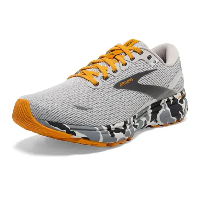 Brooks Women's Ghost Neutral Running Shoe - Blanc/Gray/Sunflower - Medium