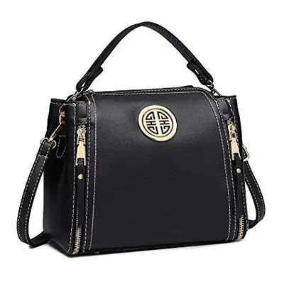 Miss Lulu Women Handbags Pu Leather Casual Travel Ladies Top Handle Crossbody Shoulder Messenger