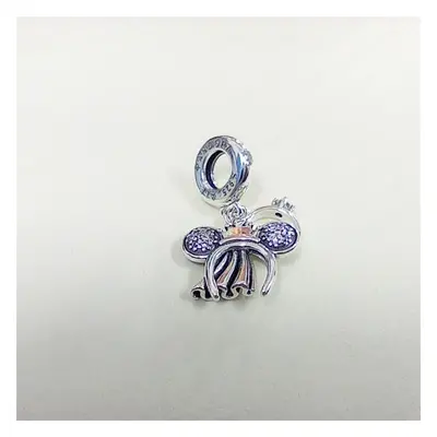 PANDORA ALE S925 bride love charm Mickey Ears Dangle Charm