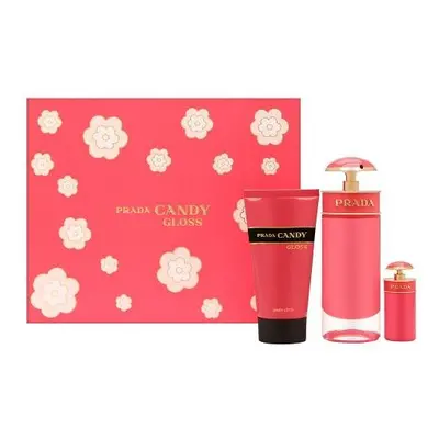 Prada Candy Gloss Pcs Set For Women: 2.8 Eau De Toilette Spray + 0.24 Oz Eau De Toilette Spray +