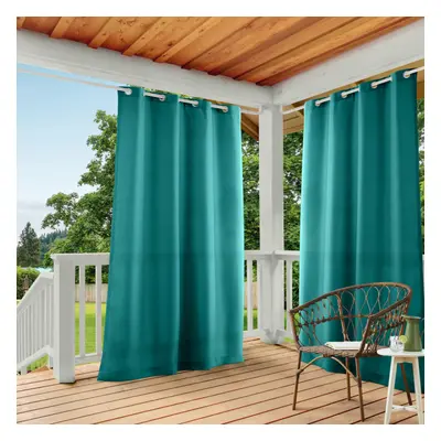 TOWN & COUNTRY BASICS Cabana Solid Heavyweight Indoor Outdoor Curtains Light Filtering Opacity w