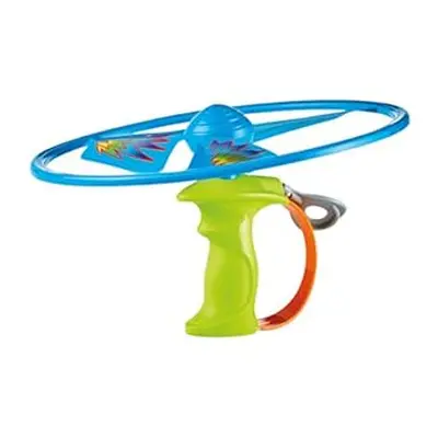 Kidoozie Rip Cord Flying Disc - STEM Toy for Kids 5+ - Flies 50+ Feet!