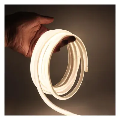 (white, 24M) Cob Led Neon Strip Light 220v 110v 288leds/m Cri Ra90 Flexible Outdoor Led Tape For