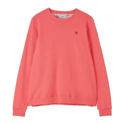 (10, Deep Coral) LightHouse Women's Seaside Jersey - Ladies Warm Crew Neck Sweater