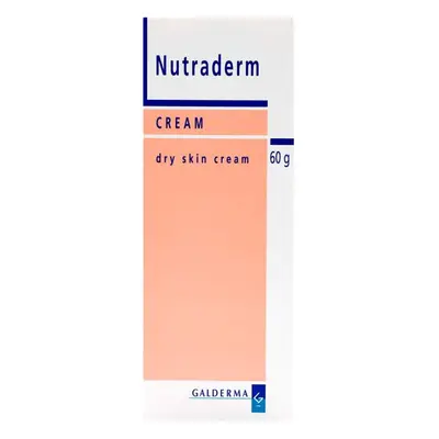 Nutraderm Dry Skin Cream Moisturiser, non-greasy $ Feel Skin Soft 60G