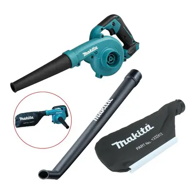 Makita UB100DZ 12v CXT Cordless Blower Vacuum + Long Nozzle + Collect Bag - Bare