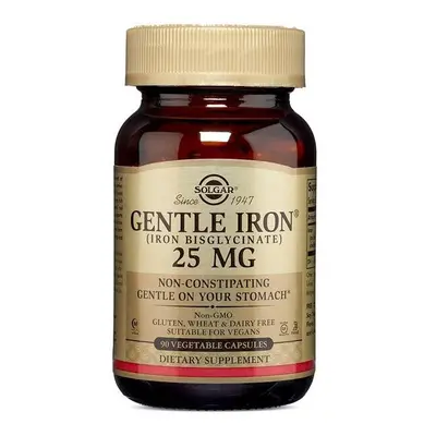 Solgar Gentle Iron 25mg Vegetable capsules 90's