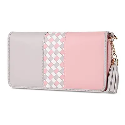 Ladies Purse, Jocose Moose Women's Wallet with Detachable Wrist Strap, Multiple Card Slots, Phon