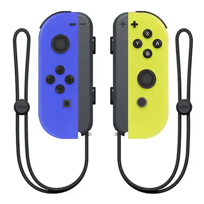 (Blue / Yellow) Wireless Controller L/R Pair Compatible For Nintendo Switch Joy-Con