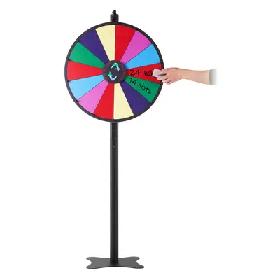 (24 in, floor stand) VEVOR Spinning Prize Wheel