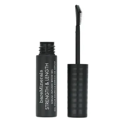 bareMinerals Strength & Length Serum-Infused Brow Gel, Brow Gel Infused with Plant-Based Strengt