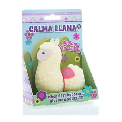 Boxer Gifts Calma Llama Fun Stress Toy | for Office Animal Lovers | Helps with Anxiety | Birthda