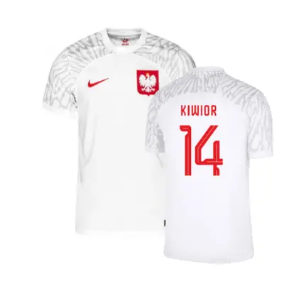 (XXL) Poland Home Shirt (Kiwior 14)