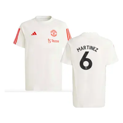 (SB) Man Utd Training Tee (White) - Kids (Martinez 6)