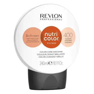 Revlon Nutri Color Filters, Semi Permanent Hair Colour Conditioner, Tangerine, ml