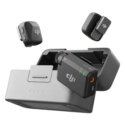 DJI Mic Mini Wireless Microphone Kit (2 TX + RX + Charging Case)