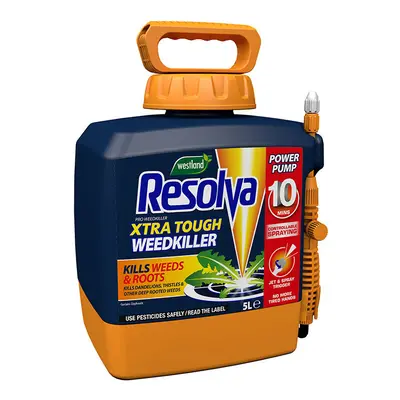 Resolva Pro Weedkiller Xtra Tough 5L Power Pump RTU