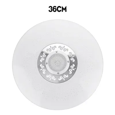 (36cm) 36/40cm 120W Music Ceiling Light with Bluetooth Speaker Smart APP and Remote Control