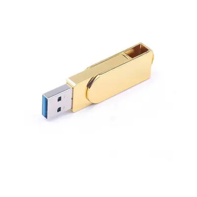 (32GB, Gold) Universal Metal 32GB 64GB Type-c OTG USB 3.0 U Disk Flash Drive for Mobile Phone Ta