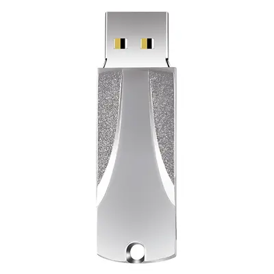 (128GB) 64GB 128GB USB2.0 Drive Rotation Thumb Drive Metal High Speed USB Disk Pendrive