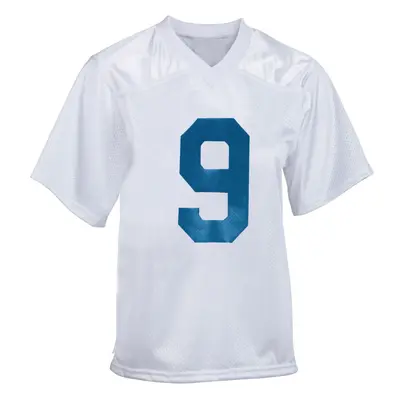 ADULT FLAG FOOTBALL/FAN JERSEY-WHITE-LXL