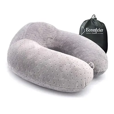 Ecosafeter Portable Travel Pillow - Neck Perfect Support Pillow,Luxury Compact & Lightweight Qui